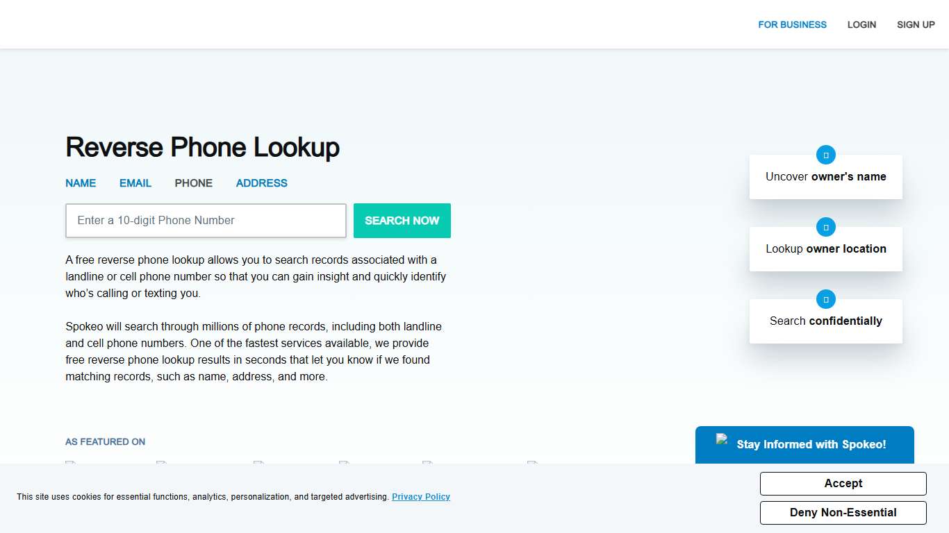 Reverse Phone Lookup Phone Number Search - Spokeo